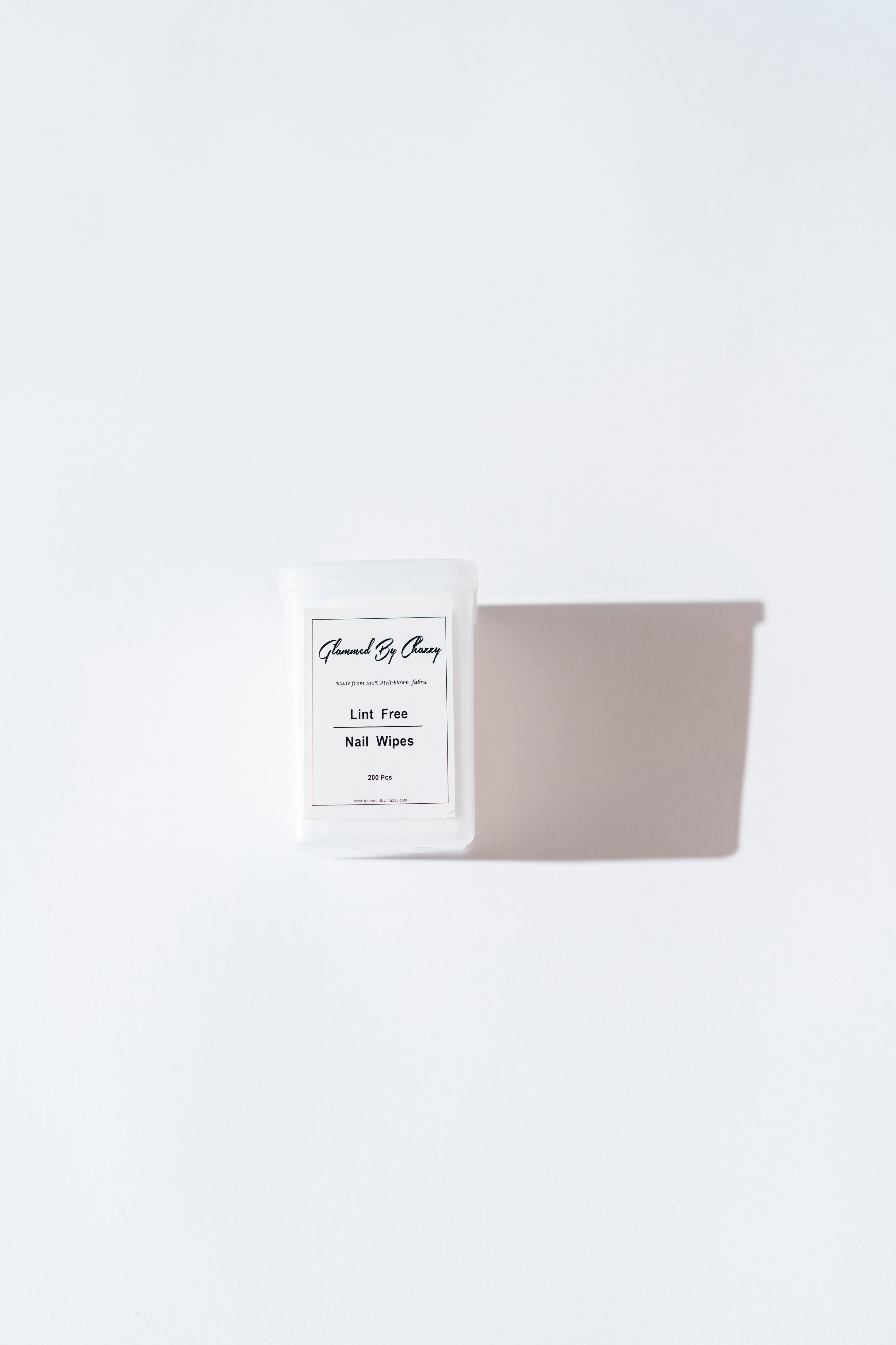 Lint Free Nail Wipes by Glammed by Chazzy