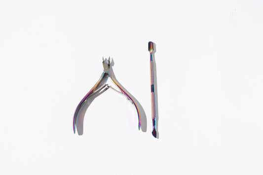 Nail Cuticle Nipper & Pusher Set