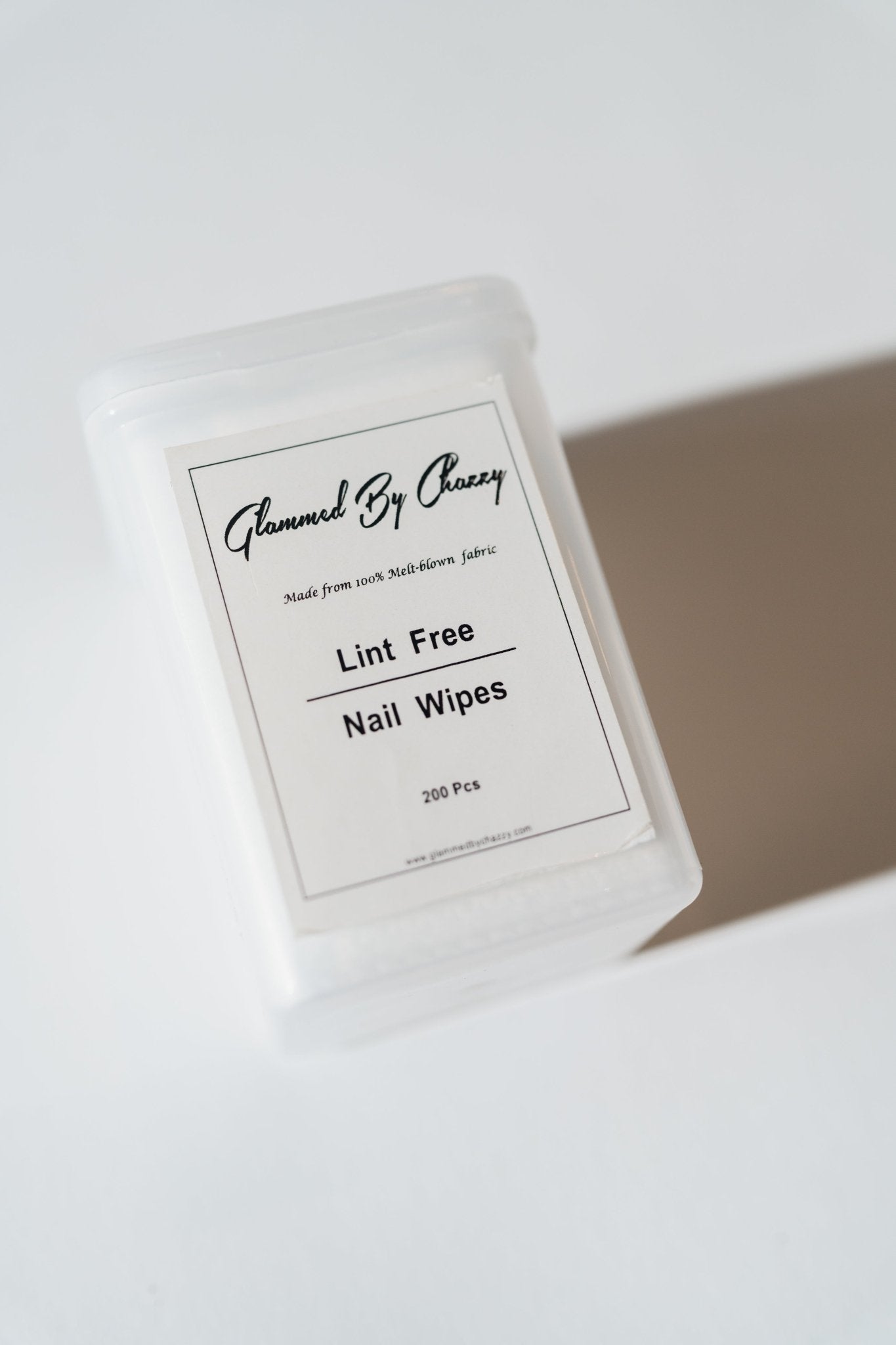 Lint Free Nail Wipes by Glammed by Chazzy